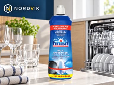 Finish Powerball leštidlo do myčky, 800 ml, produktová fotografie v prostředí Nordvik