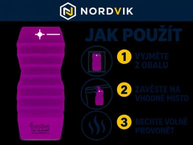 4Toilet vonná záveska do interiéru Jablko se škoricou, 1 ks, návod k použitia