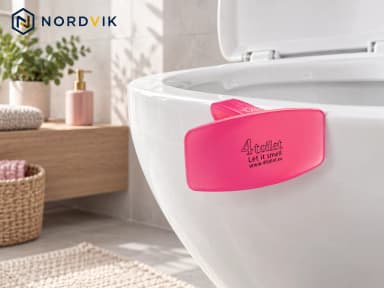 4Toilet vonná záveska na WC Meloun, 1 ks, produktová fotografie v prostředí Nordvik