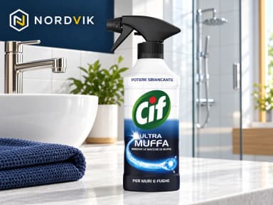 Cif Ultra Muffa odstraňovač plísní, 500 ml, produktová fotografie v prostředí Nordvik