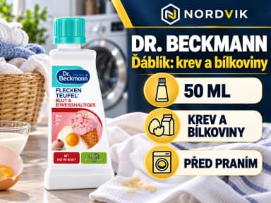 Dr. Beckmann Ďáblík na skvrny Krev a bílkoviny, 50 ml, produktová infografika