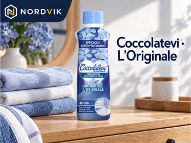 Coccolatevi parfém na praní a do domácnosti L’Originale, 300 ml, produktová fotografie v prostředí Nordvik
