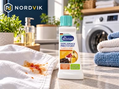 Dr. Beckmann ďáblík na odstraňování skvrn od tuků, omáček a čokolády 50ml, produktová fotografie v prostředí Nordvik