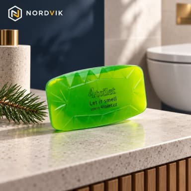 4Toilet vonná záveska na WC Borovice, 1 ks, produktová fotografie v prostředí Nordvik