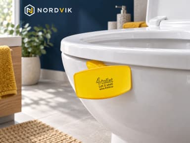 4Toilet vonná záveska na WC Mango, 1 ks, produktová fotografie v prostředí Nordvik