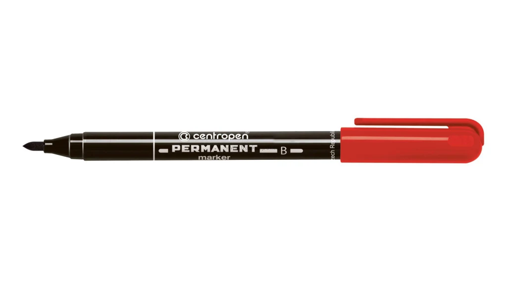 Frankospol Popisovač CENTROPEN 2836, permanentní, červený FS-501193