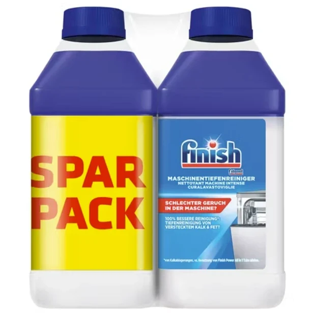 Finish čistič myčky Regular, 2x250 ml
