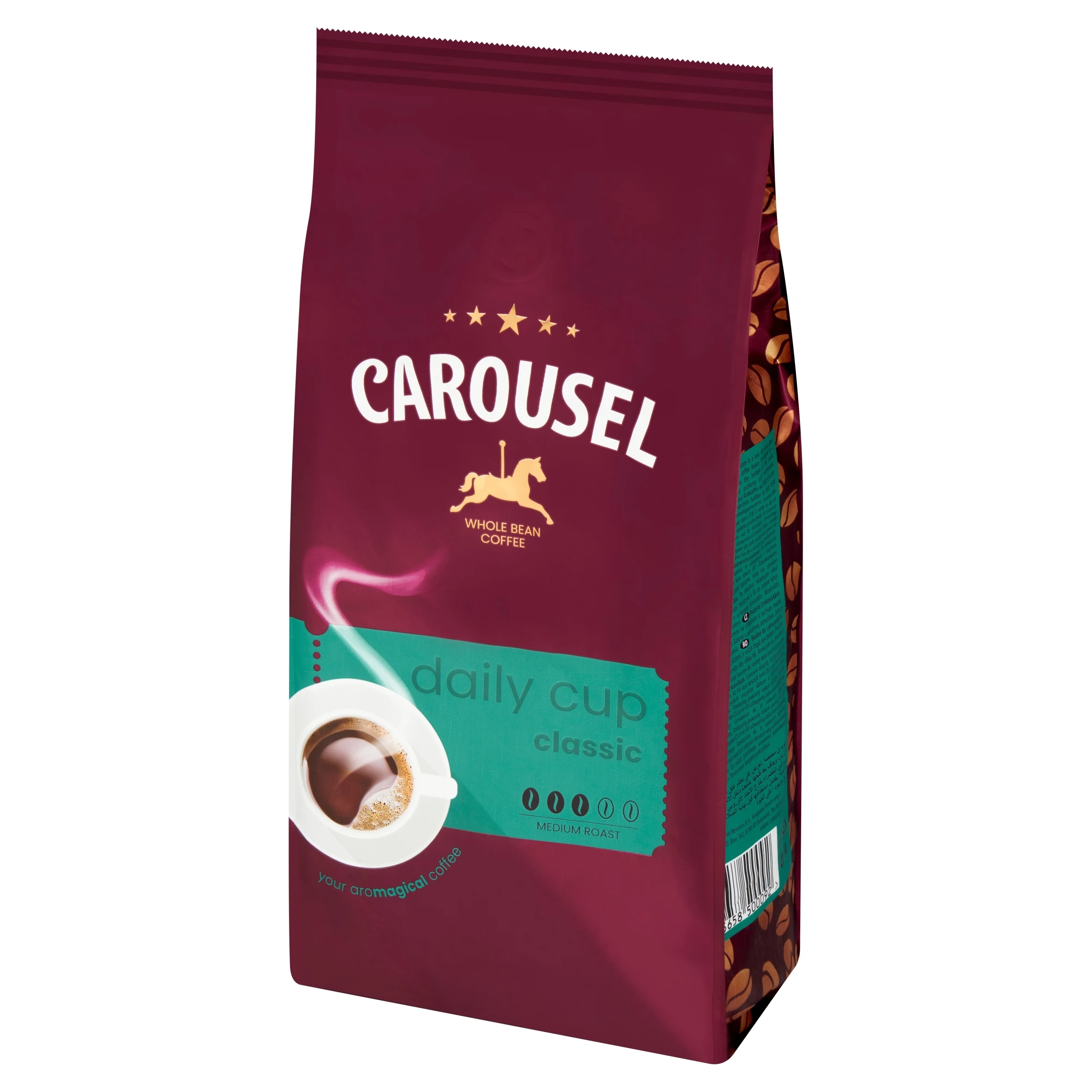 Zrnková káva Carousel - Daily Cup Classic 1 kg
