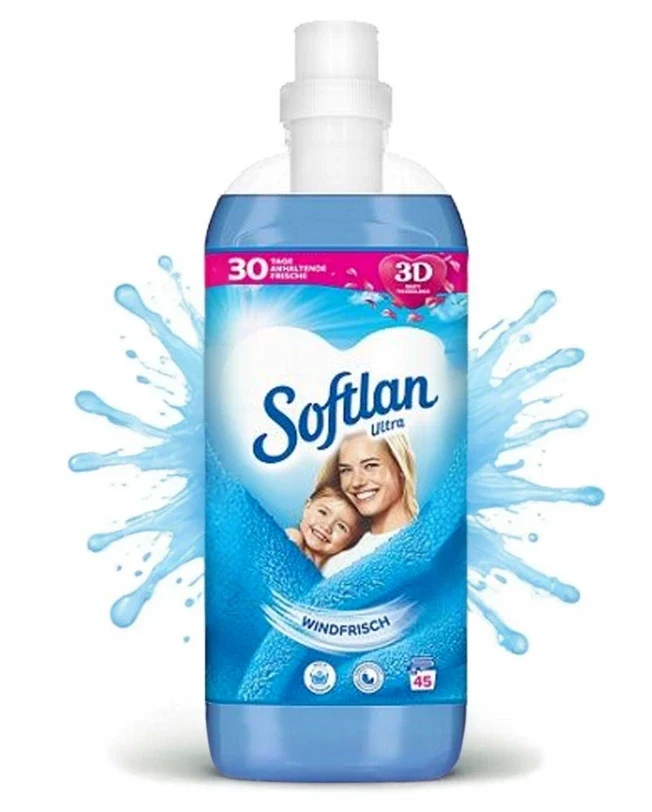 Softlan Ultra Windfrisch aviváž, 45 praní, 1 l