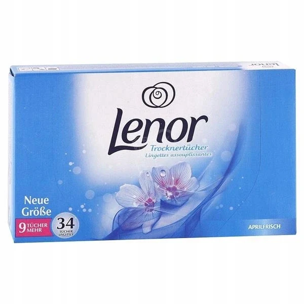 Lenor vonné ubrousky do sušičky Aprilfrisch, 34 ks