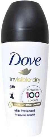 DOVE DEO ROLL ON 50 ml WOMAN INVISIBLE DRY - ANTYPERSPIRANT W KULCE