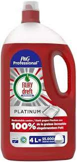 Fairy Professional Platinum prostředek na ruční mytí nádobí, 4 l