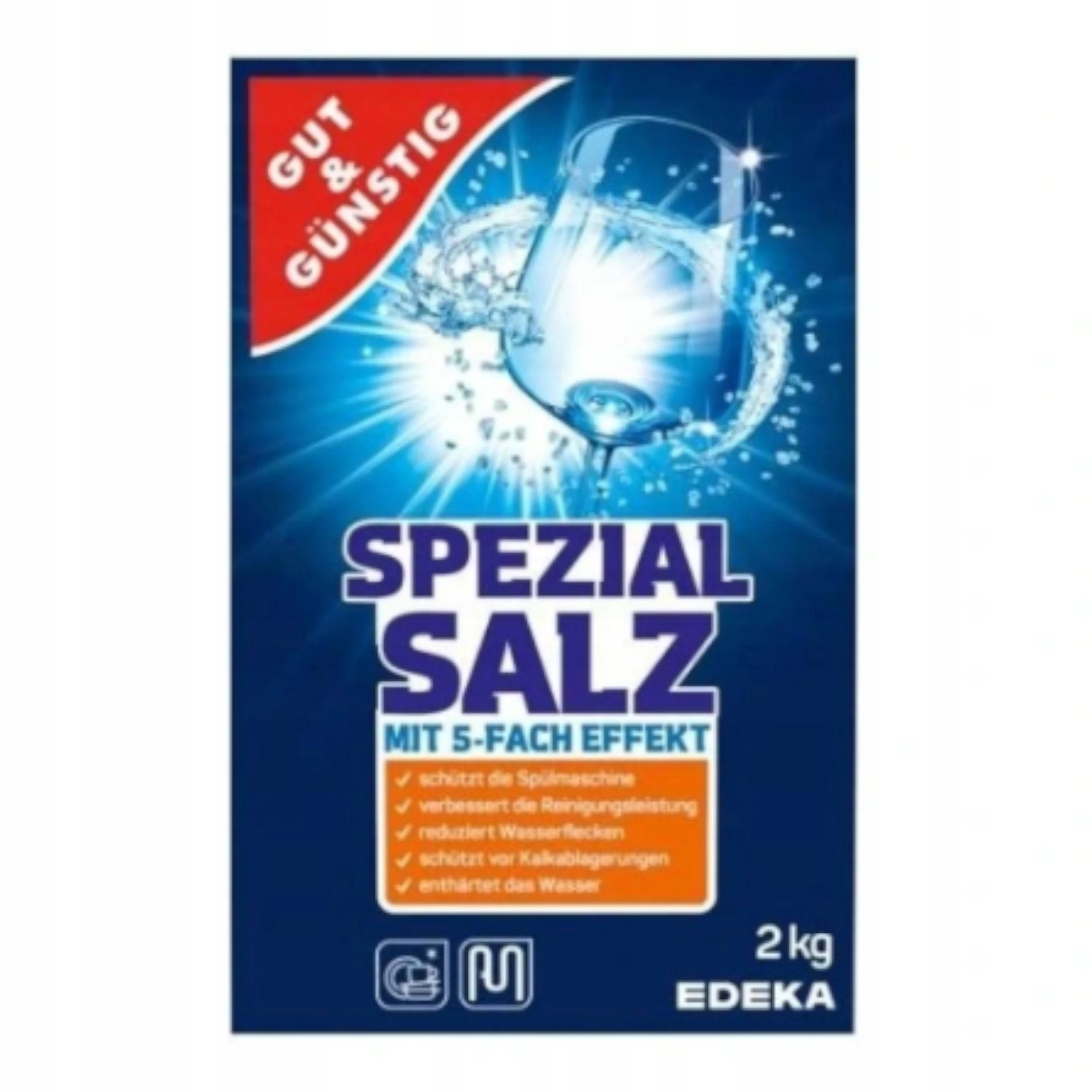 GUT&GÜNSTIG regenerační sůl do myčky, 2 kg