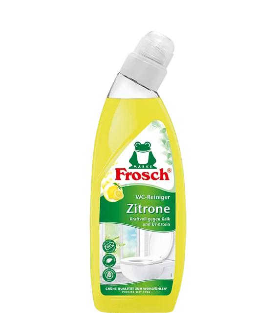 Frosch Zitrone WC čistič s kyselinou citronovou, 750 ml