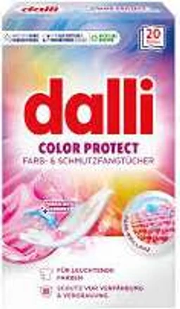 Dalli Color Protect ubrousky proti obarvení prádla, 20 ks