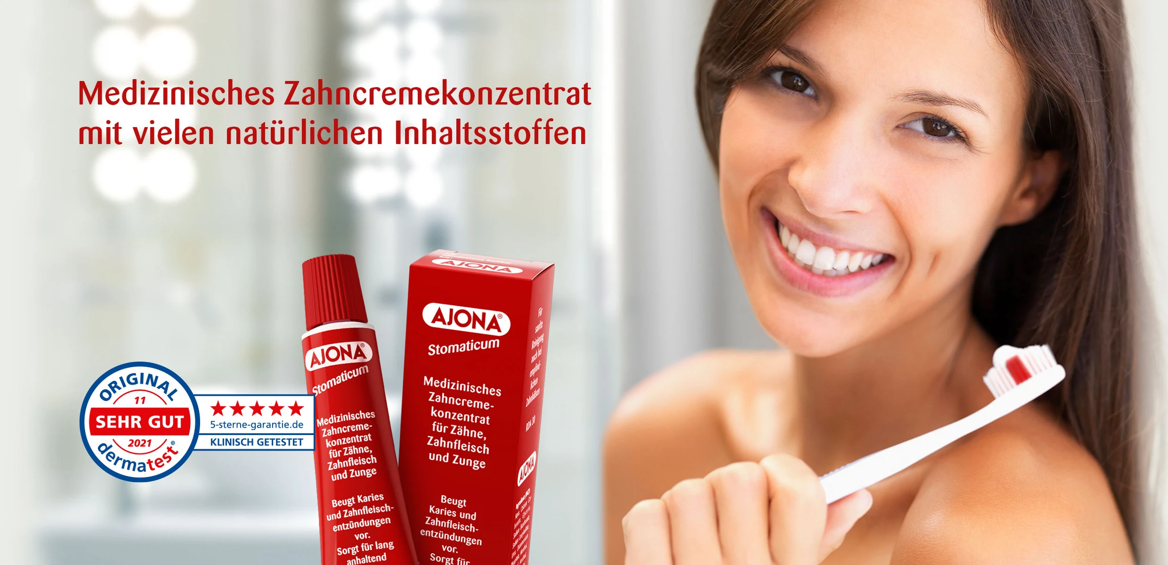 Ajona Stomaticum koncentrovaná zubní pasta, 25 ml