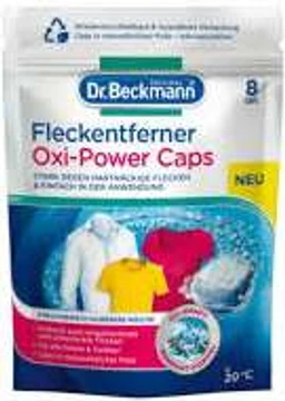 Dr. Beckmann Oxi-Power Caps odstraňovač skvrn, 8 × 20 g